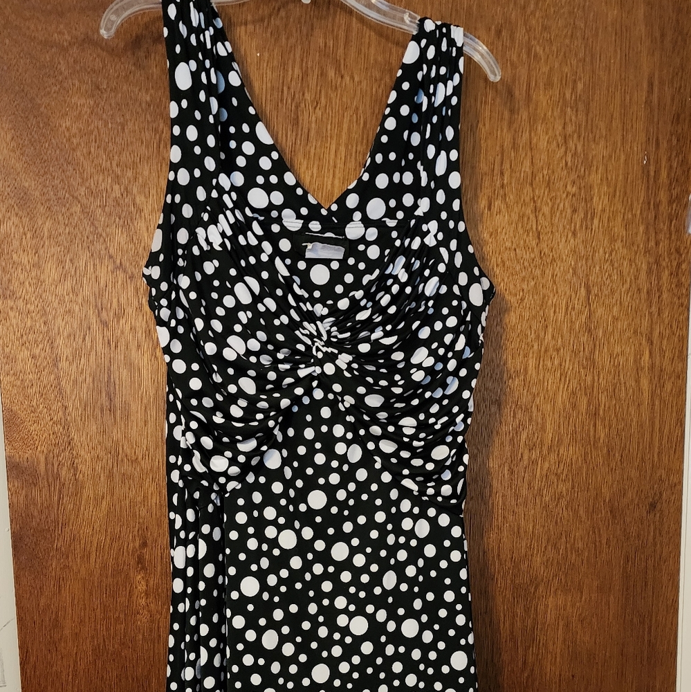 Polka Dot Retro Pin Up Dress Size 12